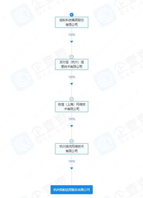 螞蟻集團新動向 成立保螞信息服務公司，深耕數字化服務體系